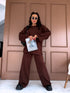 large size set "MANHATTAN" - CHOCO